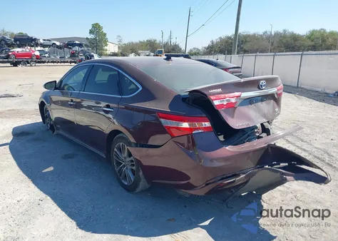 2014 Toyota Avalon Hybrid Limited из США, поврежденный, VIN 4T1BD1EB8EU032526